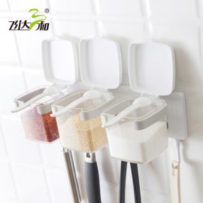 H2720 三聯貼壁調味品架