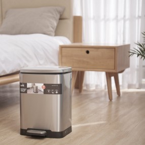  G2932單蓋垃圾桶10L