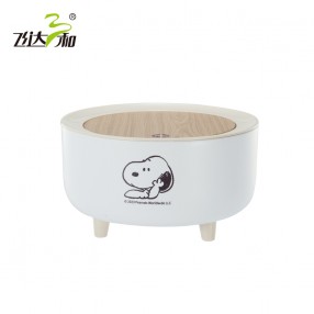 TG3370 史努比高腳桌麵垃圾桶 2L