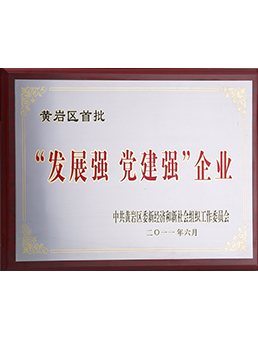 黃岩區首批“發展強 黨建強企業”